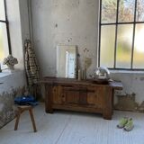 Established former brutalist console oak pine