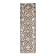 Vintage Turkish Oushak Handmade Wool Cotton White Runner Rug 100x334