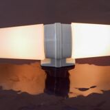 Large Mid-Century Modern Pale Grey Bathroom Sconce by Sigvard Bernadotte
