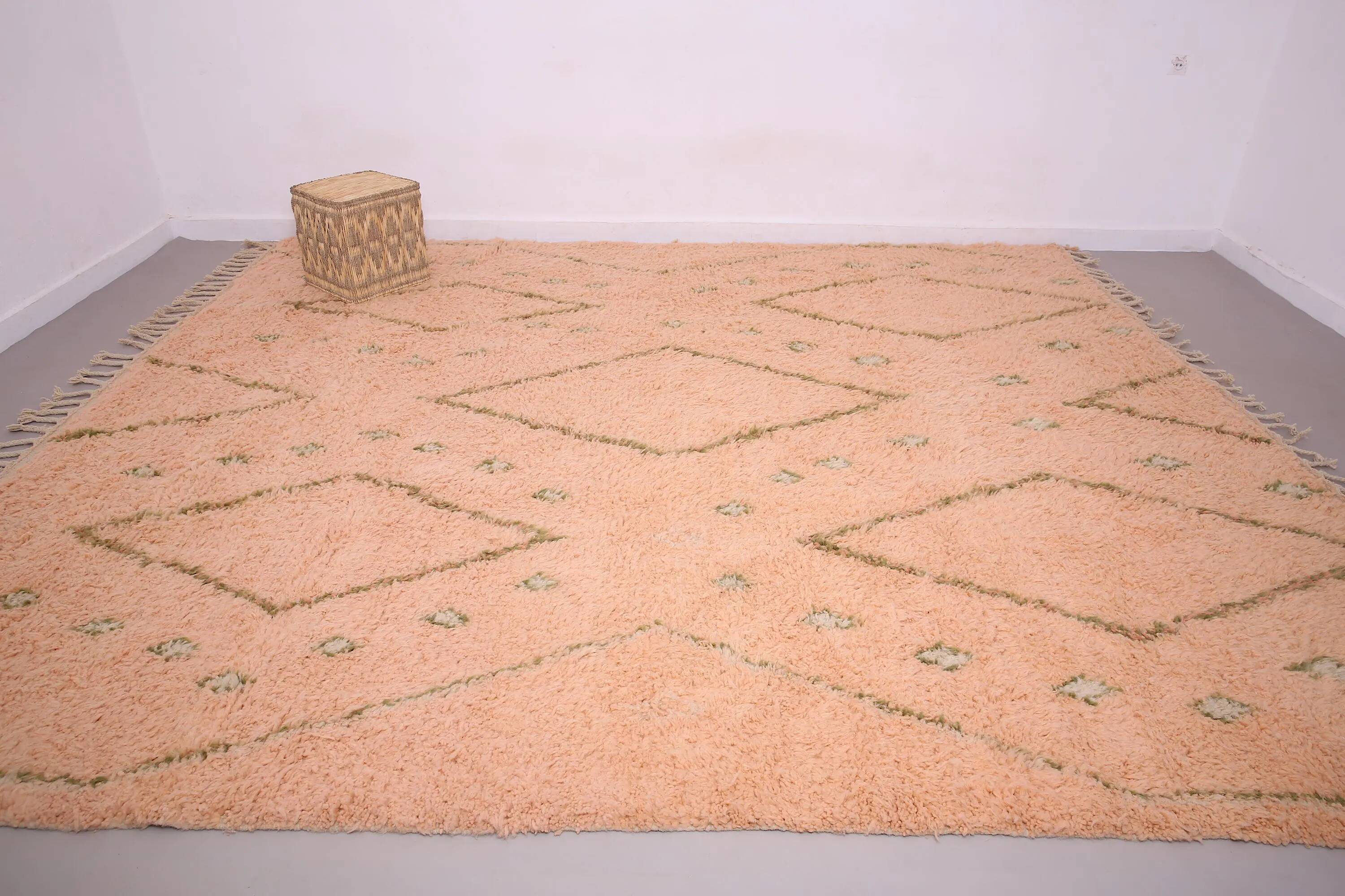 Handwoven Moroccan rug 3x2 m