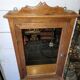 Oak medicine cabinet mirror