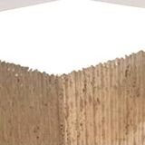 Travertine coffee table
