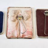 Collection of 3 vintage barber mirrors