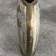 Vintage vase in enamelled brass decoration of duck flight 10.5 cm