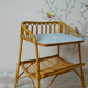 Rattan bedside table 50/60