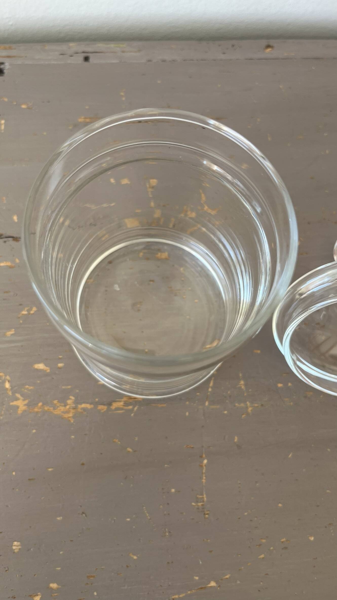 Glass apothecary jar