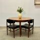 Vintage 1960s teak extendable Scandinavian table.