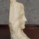 Sculpture en marbre, buste féminin