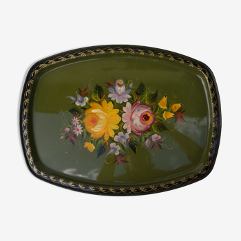 Vintage tray, Russian