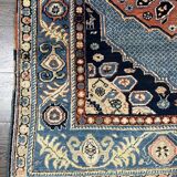 Antique handmade Caucasian Karabagh rug