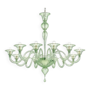 Modern Rigadin Murano Glass Chandelier by Simoeng