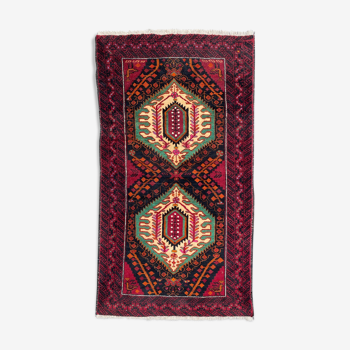 Vintage carpet belutch turkmen 106x188 cm