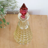 Antique faceted decanter
