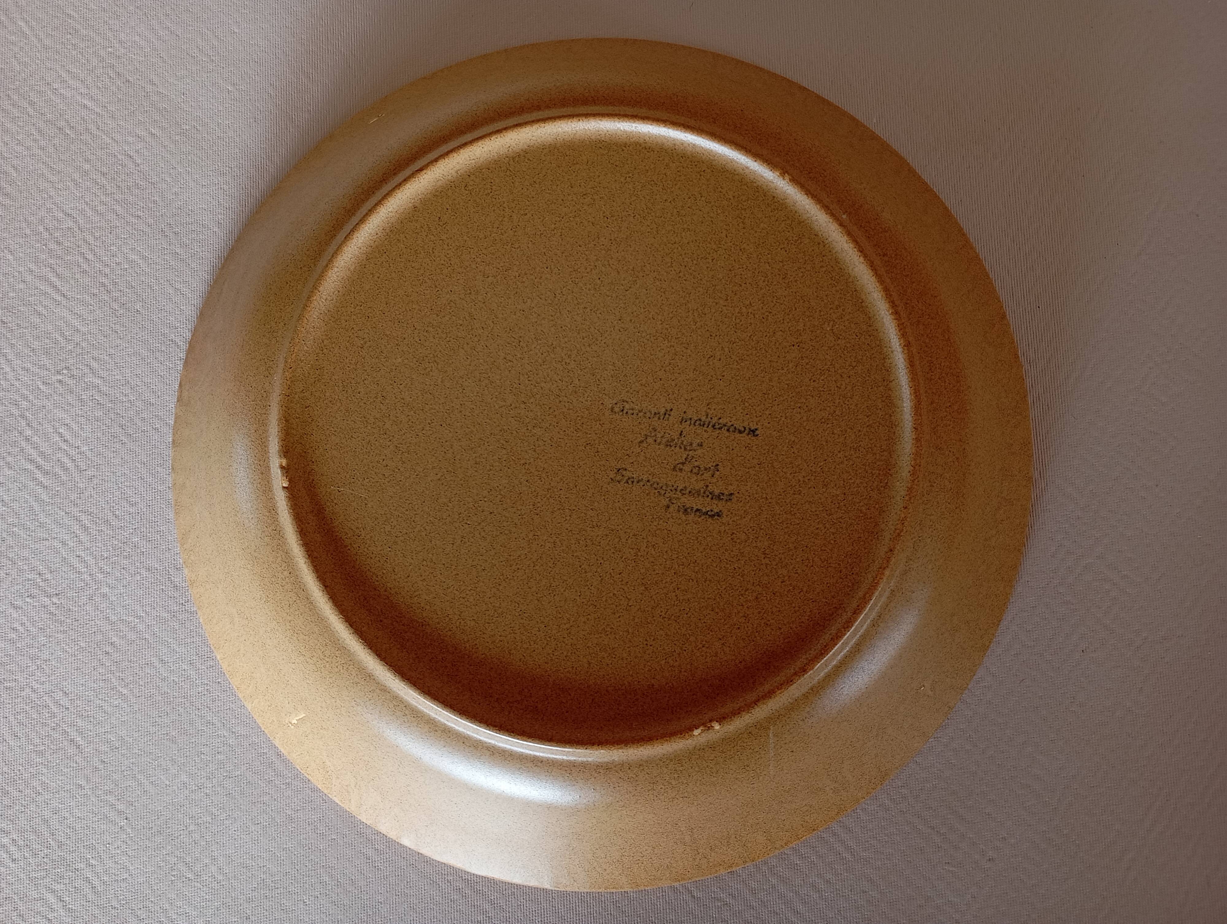 Sarreguemines "Chaumière" deep dish