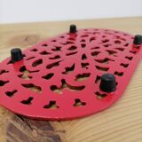 Vintage enamelled cast iron trifle