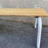 Industrial children's school bench mullca 1960s