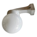 2 x Porcelain Wagenfeld wall lamp no. 4300 for Lindner / 1950s