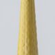 Table lamp in yellow Spanish ceramic, 1960s, new retro Liberty London shade.