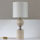 Travertine table lamp 1970