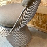 Warren Platner table and 4 armchairs set Knoll Edition