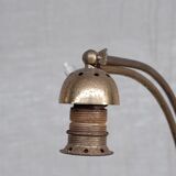 Lampadaire en laiton français du milieu du siècle