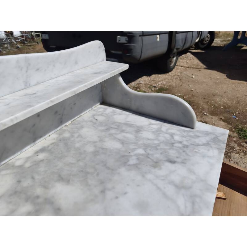 White marble dressing table