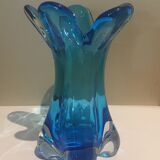 Vintage vase blown glass