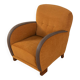 1930s Art deco armchair