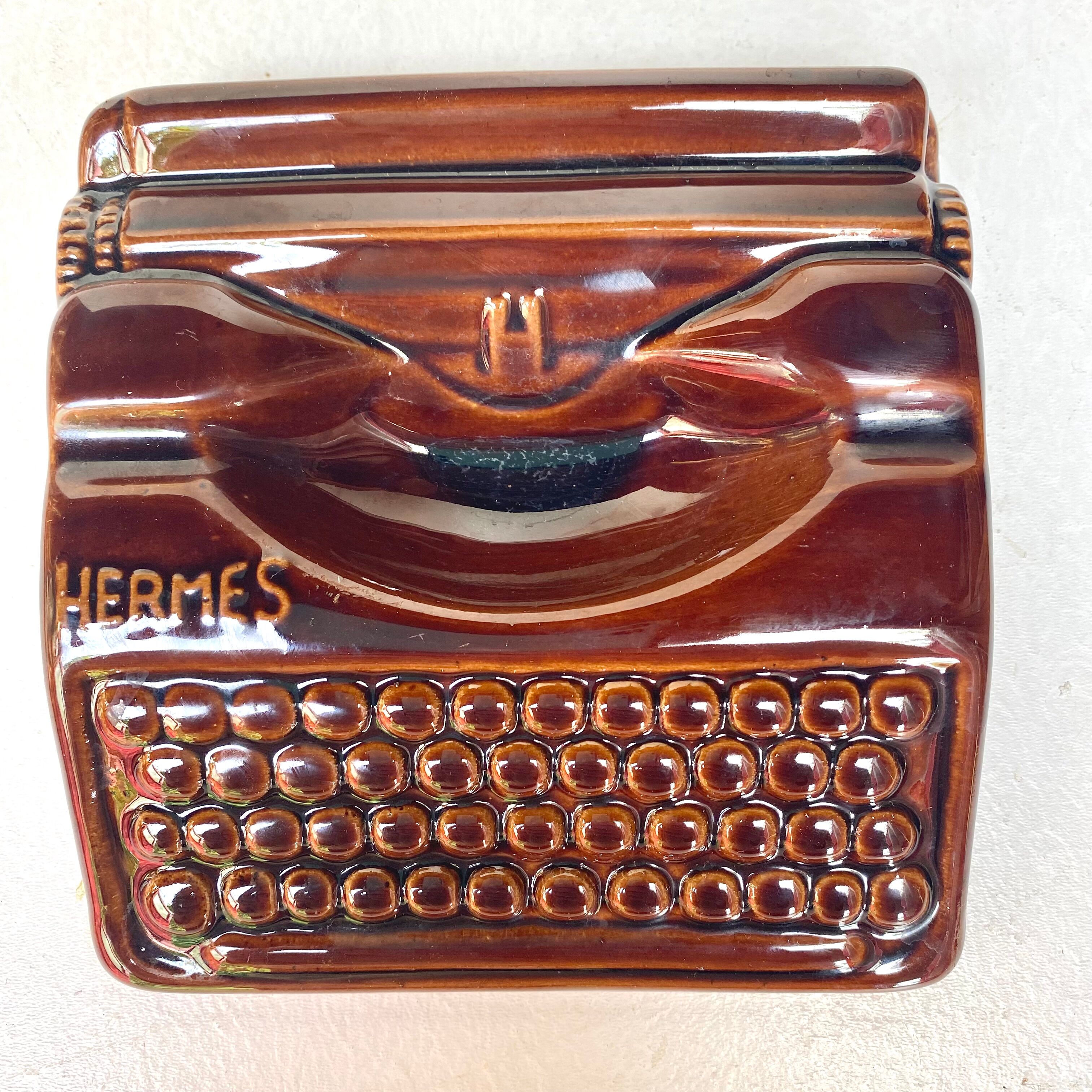 Hermès advertising ashtray