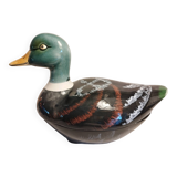 Ceramic duck emptier by Michel Caugant
