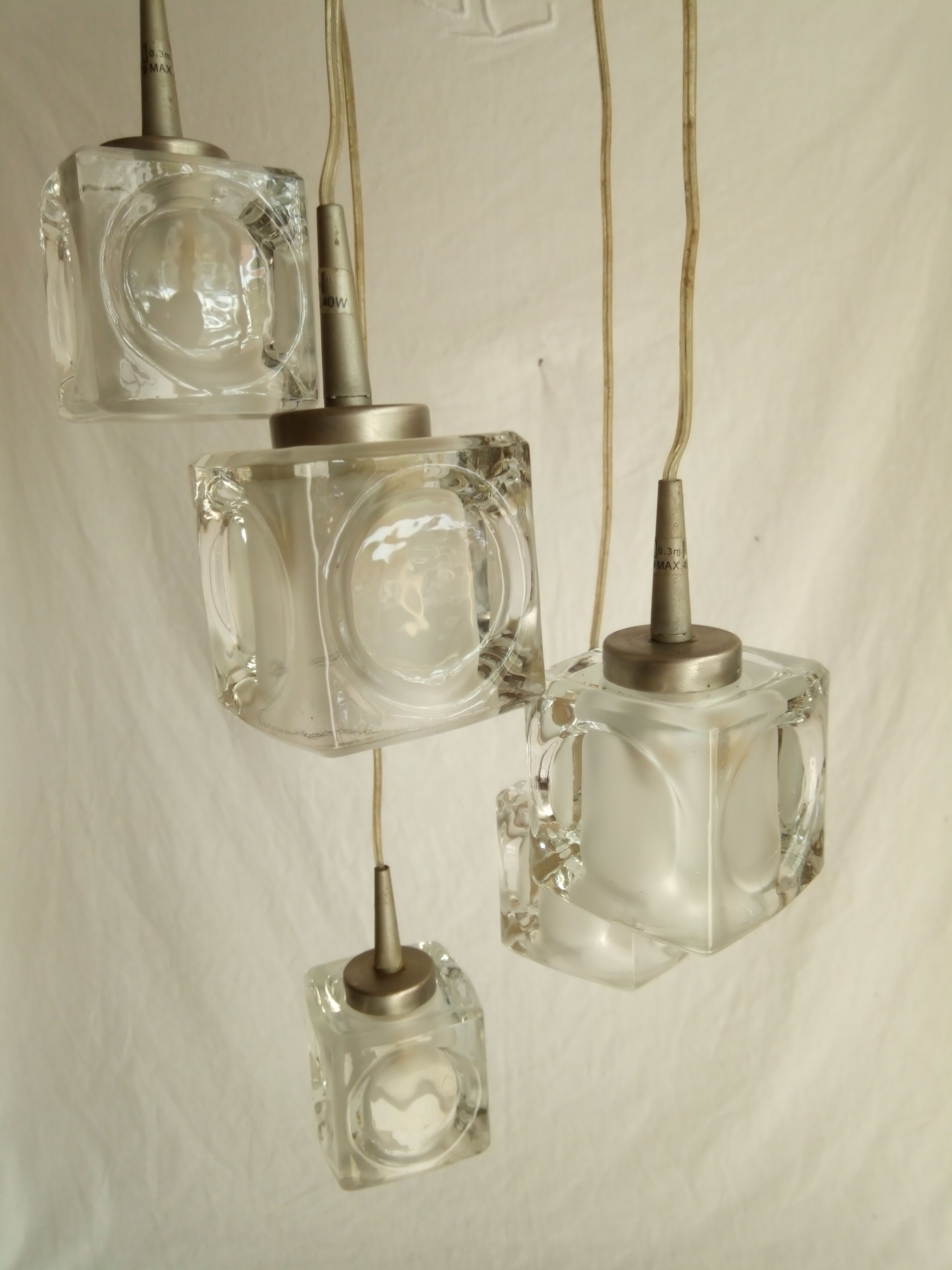 Waterfall chandelier 20th century