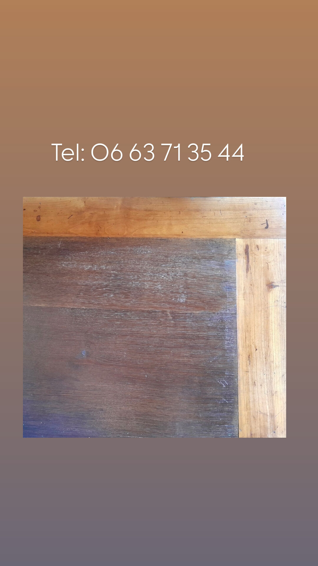 Buffet vaisselier en merisier blond
