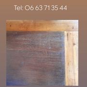 Buffet vaisselier en merisier blond