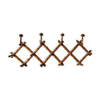 Porte manteau extensible en bois