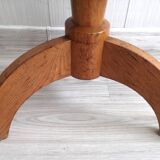 Tabouret de piano pivotant ou siège de coiffeuse du milieu du siècle par Reiner Modell, 1960