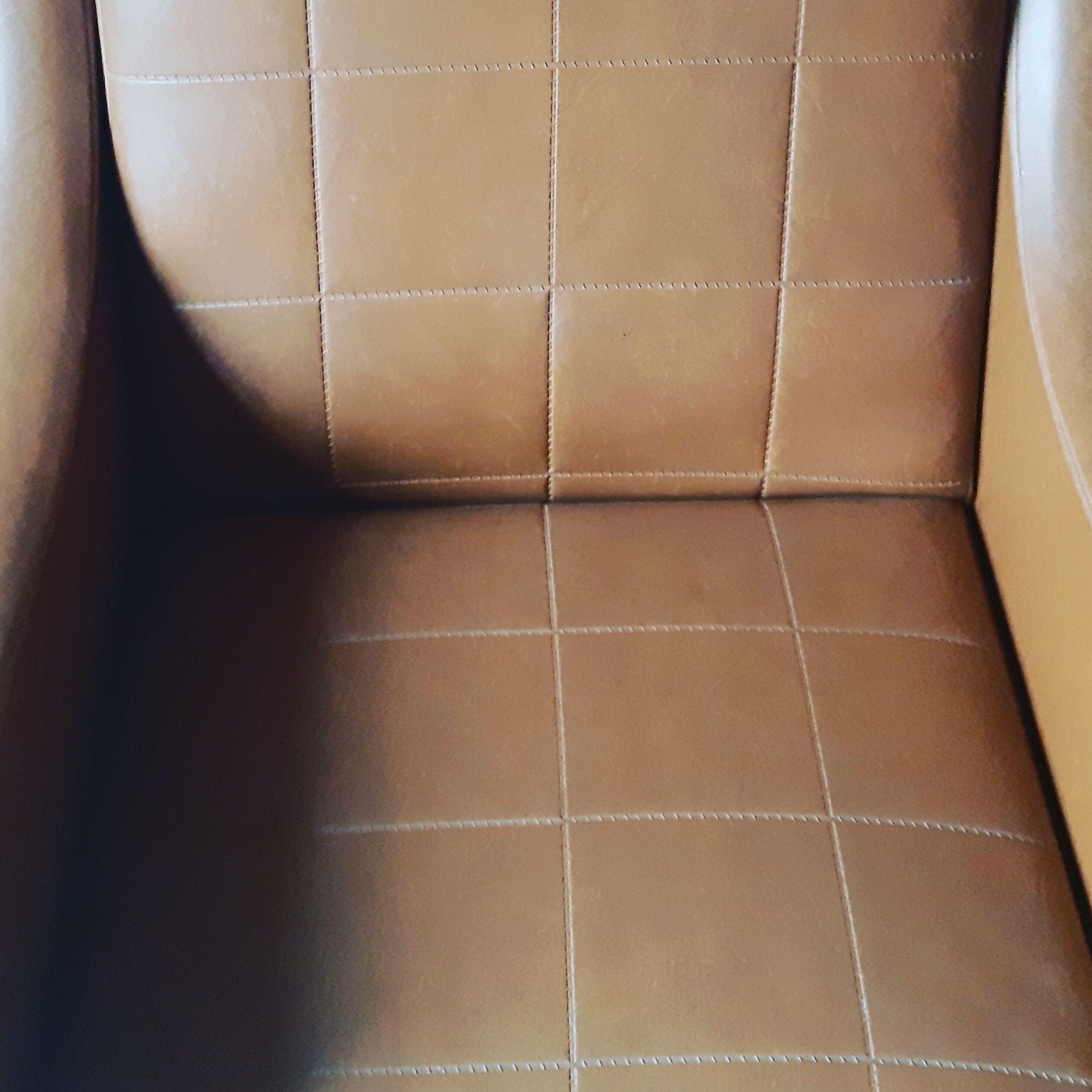 Armchair in leatherette of the 1960s