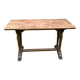 Table de bistrot en bois ancienne