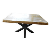 solid wood coffee table chestnut from France
