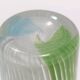 Green, White and Light Blue Murano Glass Vase by Dino Martens