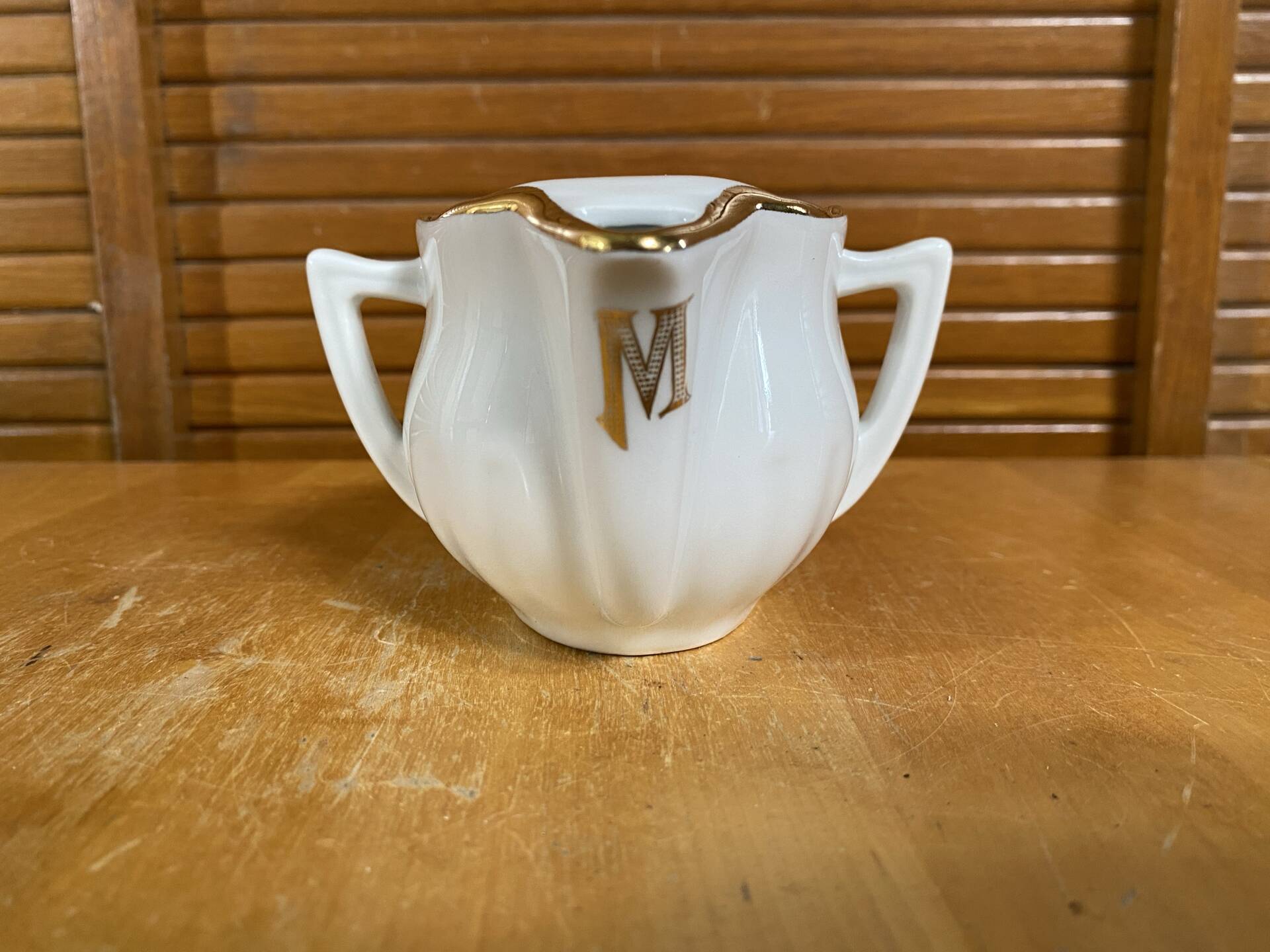 Double sauce boat antique pillivuyt fat lean porcelain white