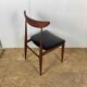 A vintage Scandinavian teak skai chair from AN60