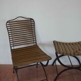 Chairs and stool 1900