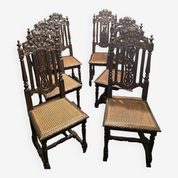 Old HenriII chairs