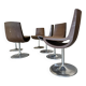 Lot de 6 chaises "Ciao" design Erik Bjornsen