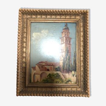 Unsigned oil painting tuscan origin