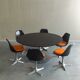 Space Age dining set by Maurice Burke for Arkana