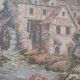 Countryside landscape scene wall tapestry