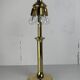 MIDCENTURY HOLLYWOOD REGENCY BRASS MUSHROOM TABLE LAMP VIENNA AUSTRIA 1960S