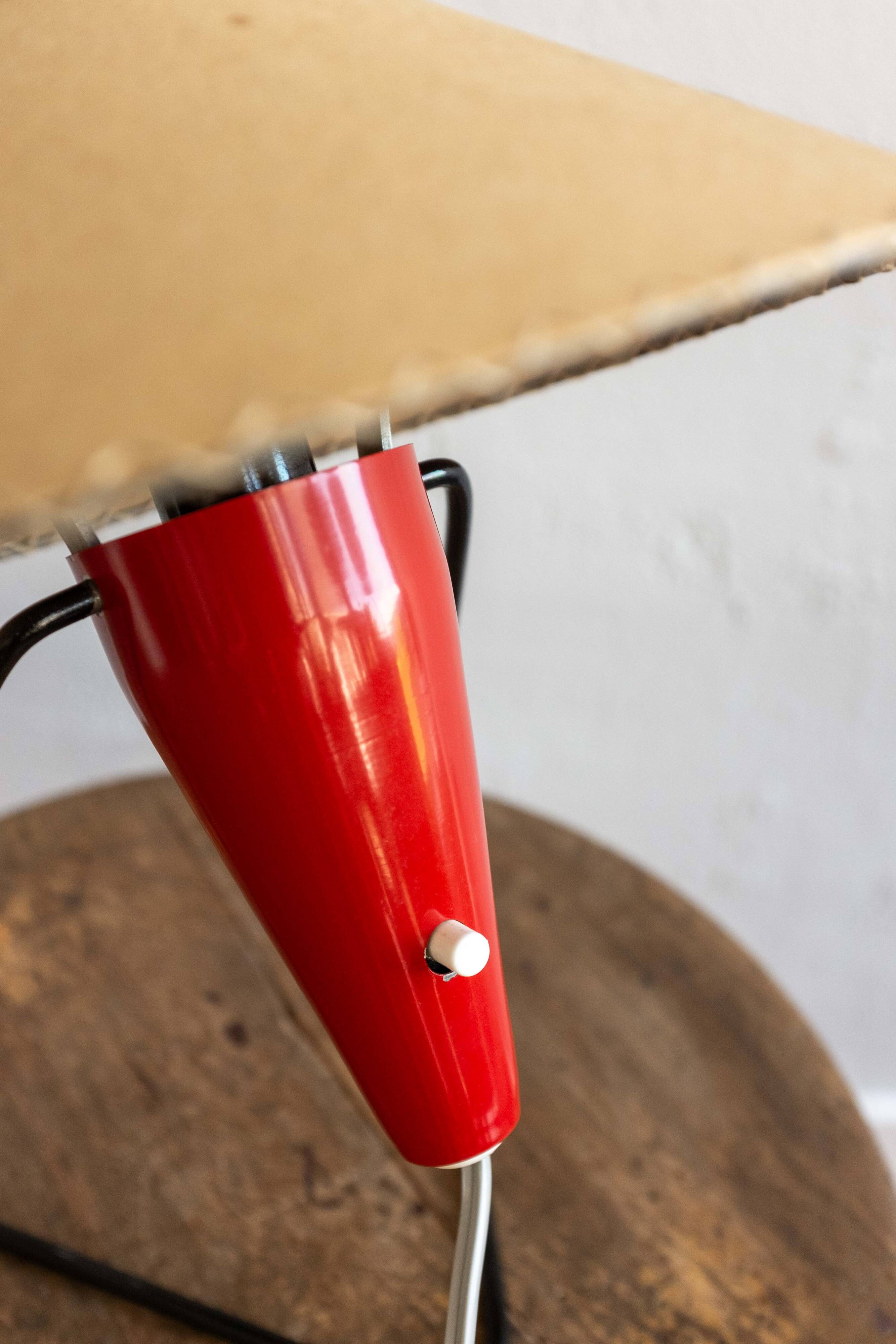 Mid Century Czech Table Lamp by Helena Frantova for Okolo, 1950s