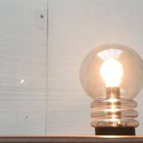 Vintage 1970s German space age table lamp by Limburg.